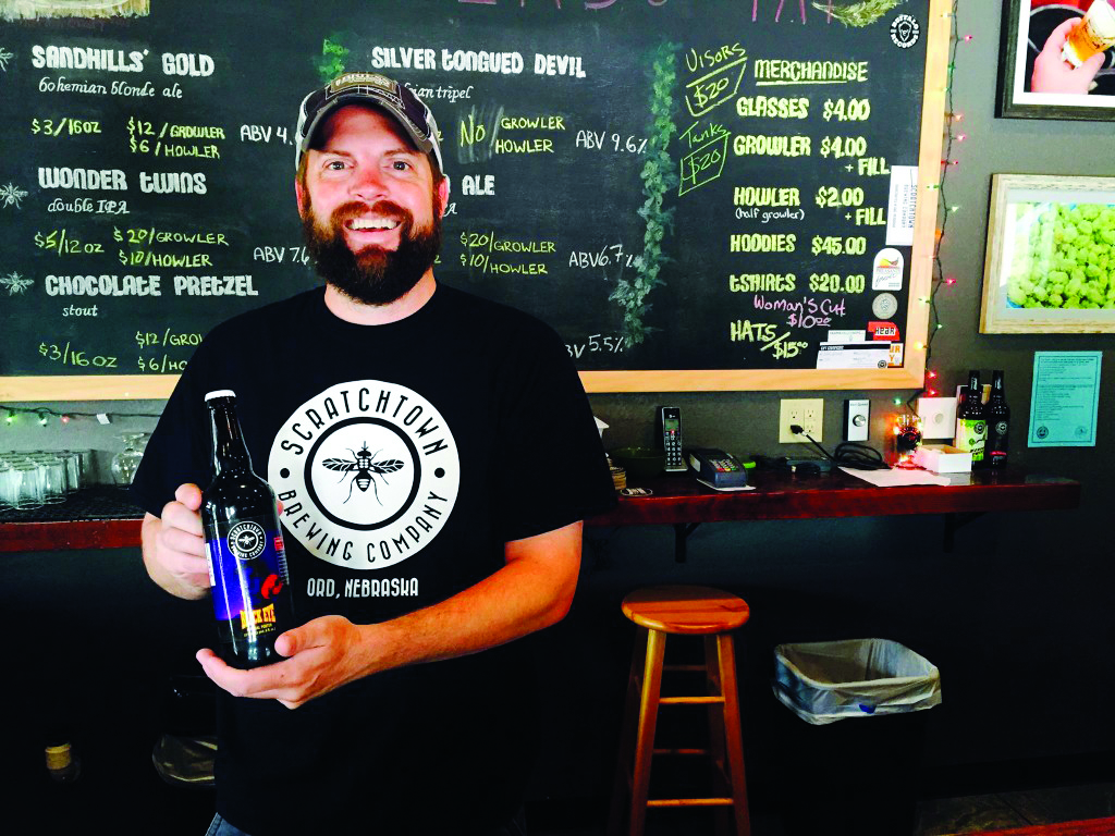 Scratchtown Brewing Company in Ord, Nebraska