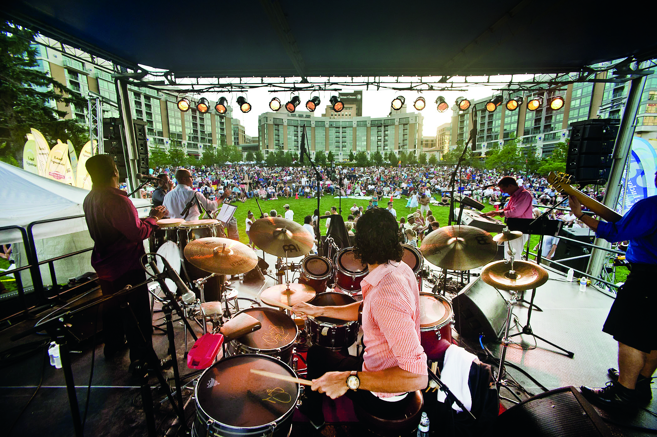 Jazz on the Green in Omaha, Nebraska