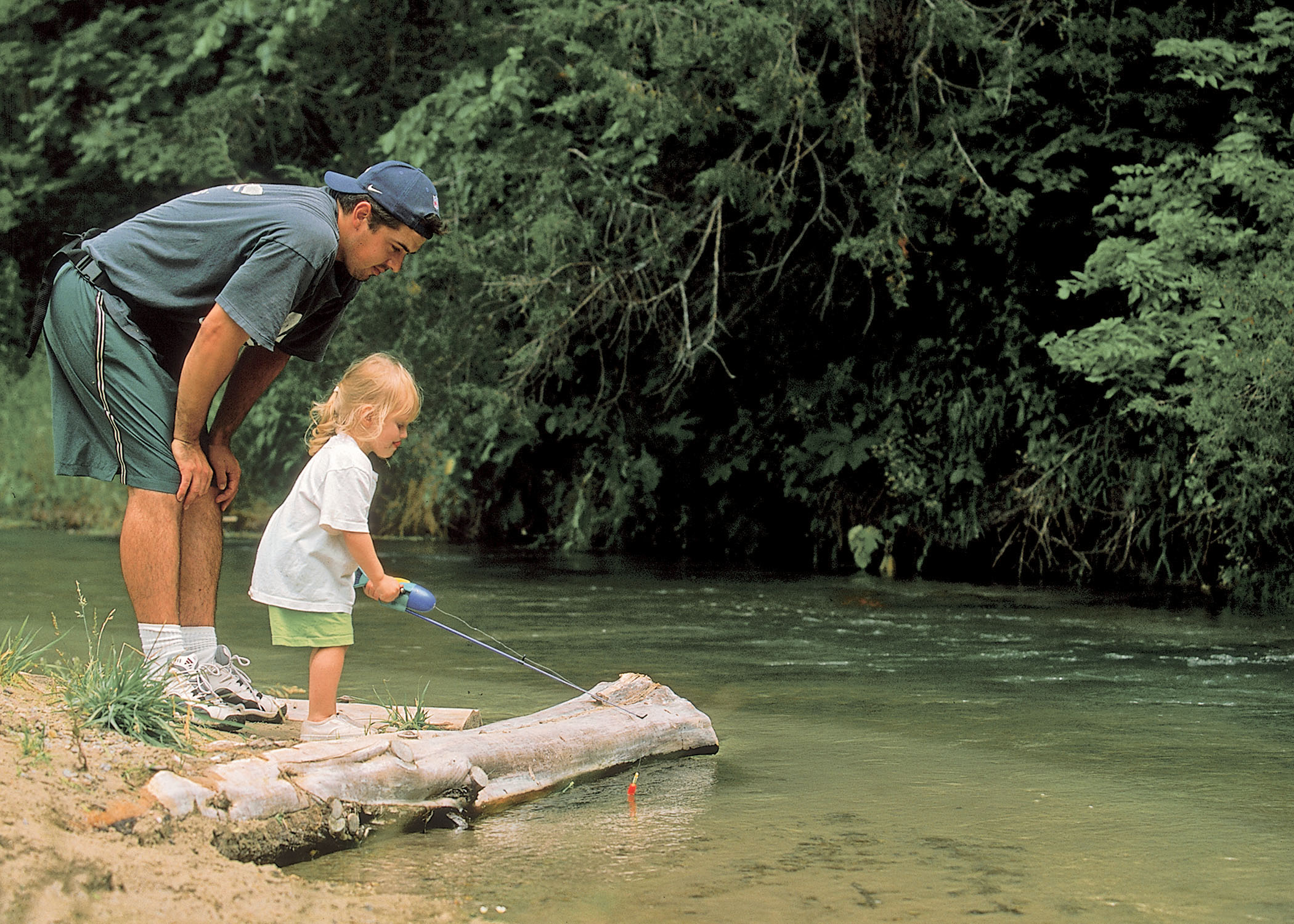 Fishing at Long Pine State Recreation Area in Nebraska