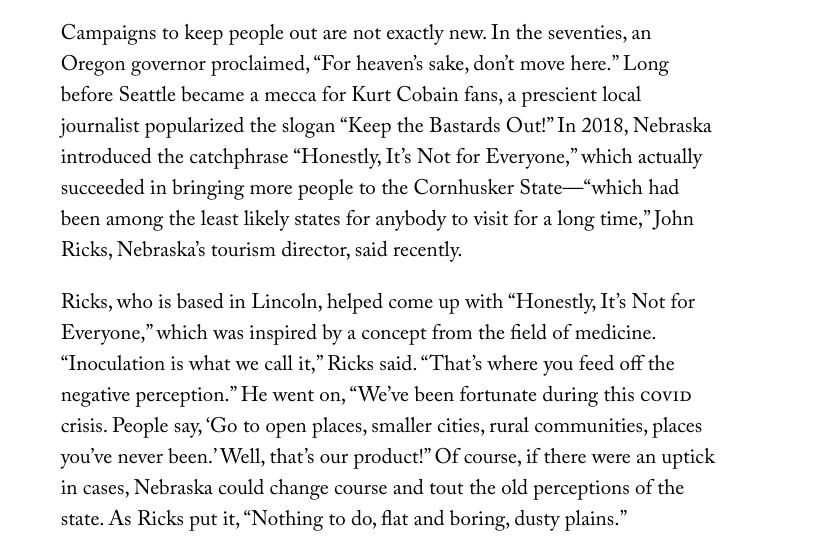 The New Yorker Article