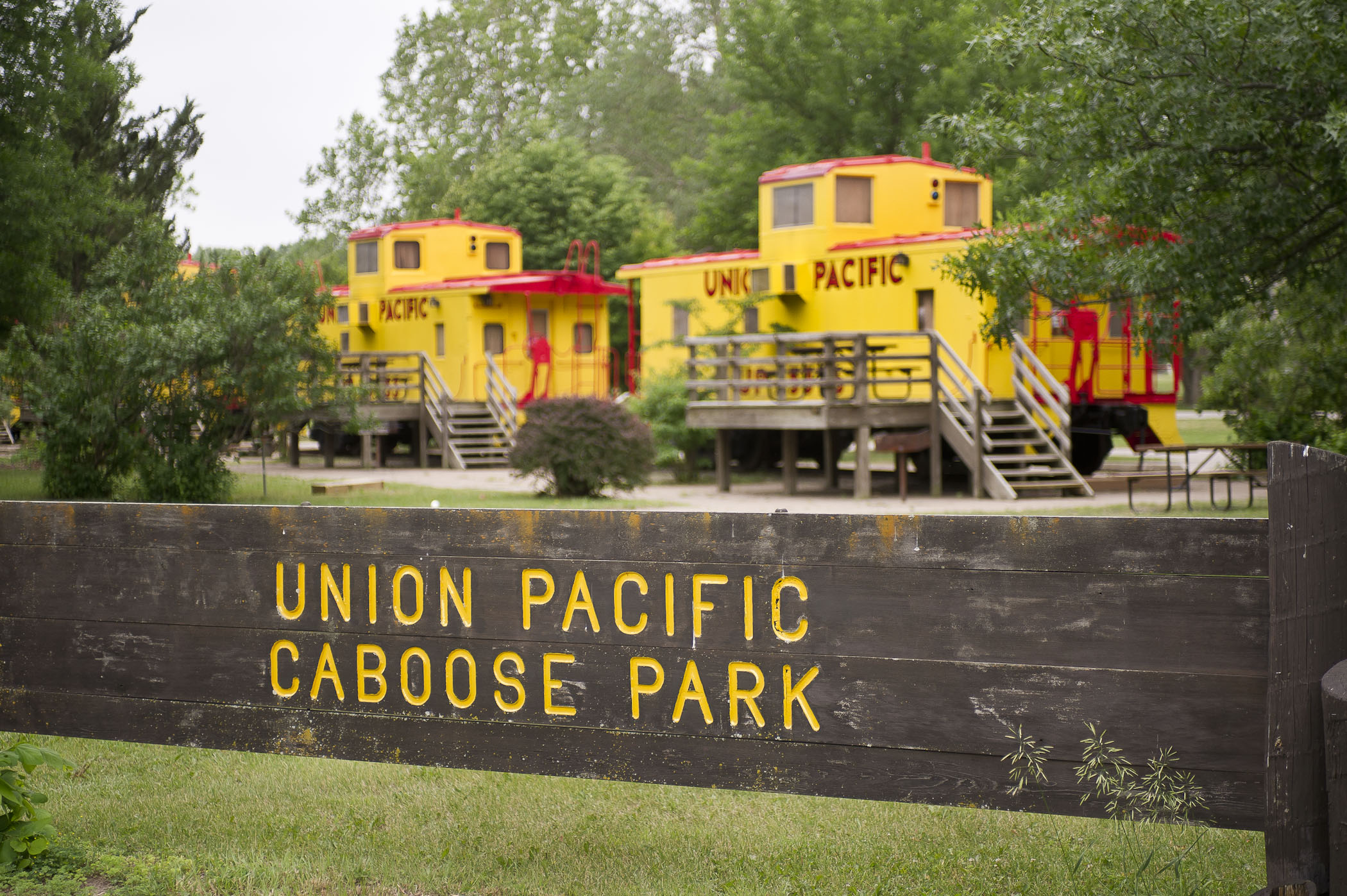 Two Rivers Recreation Area Caboose Cabins