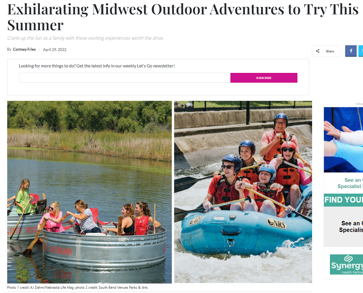 Exhilarating Midwest Outdoor Adventures to Try This Summer
