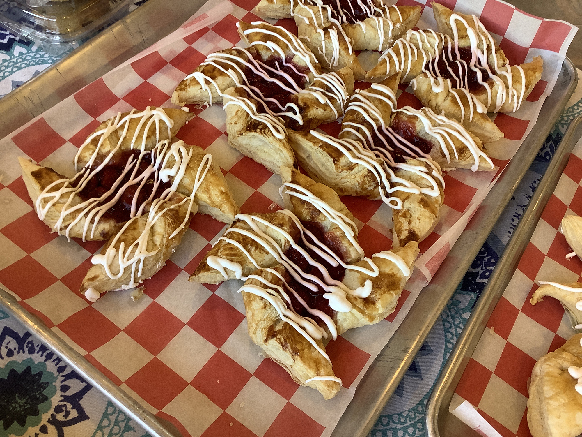 Pastries from The Mixing Bowl.