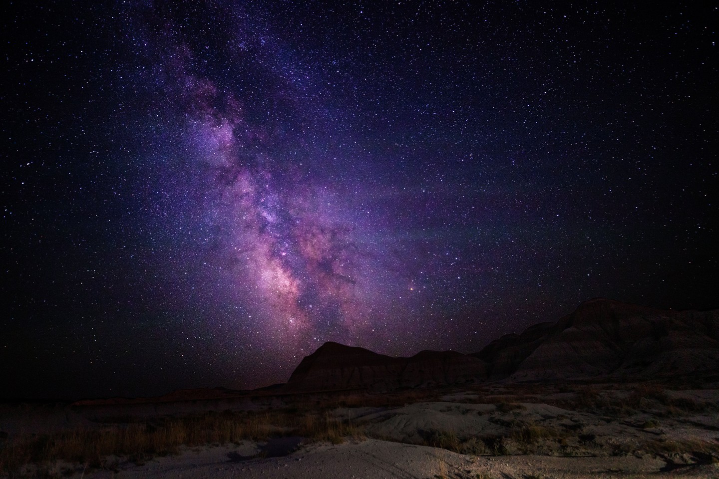 Night skies at Toadstool Geologic Park