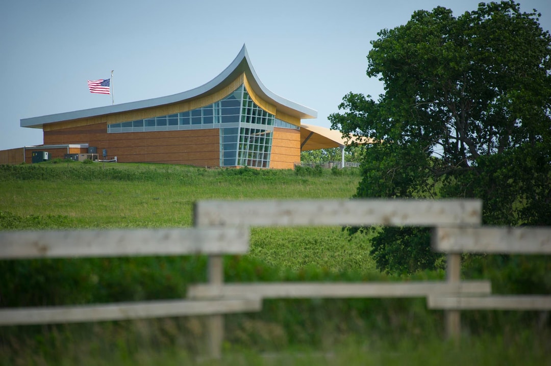 The exterior of Homestead National Monument.