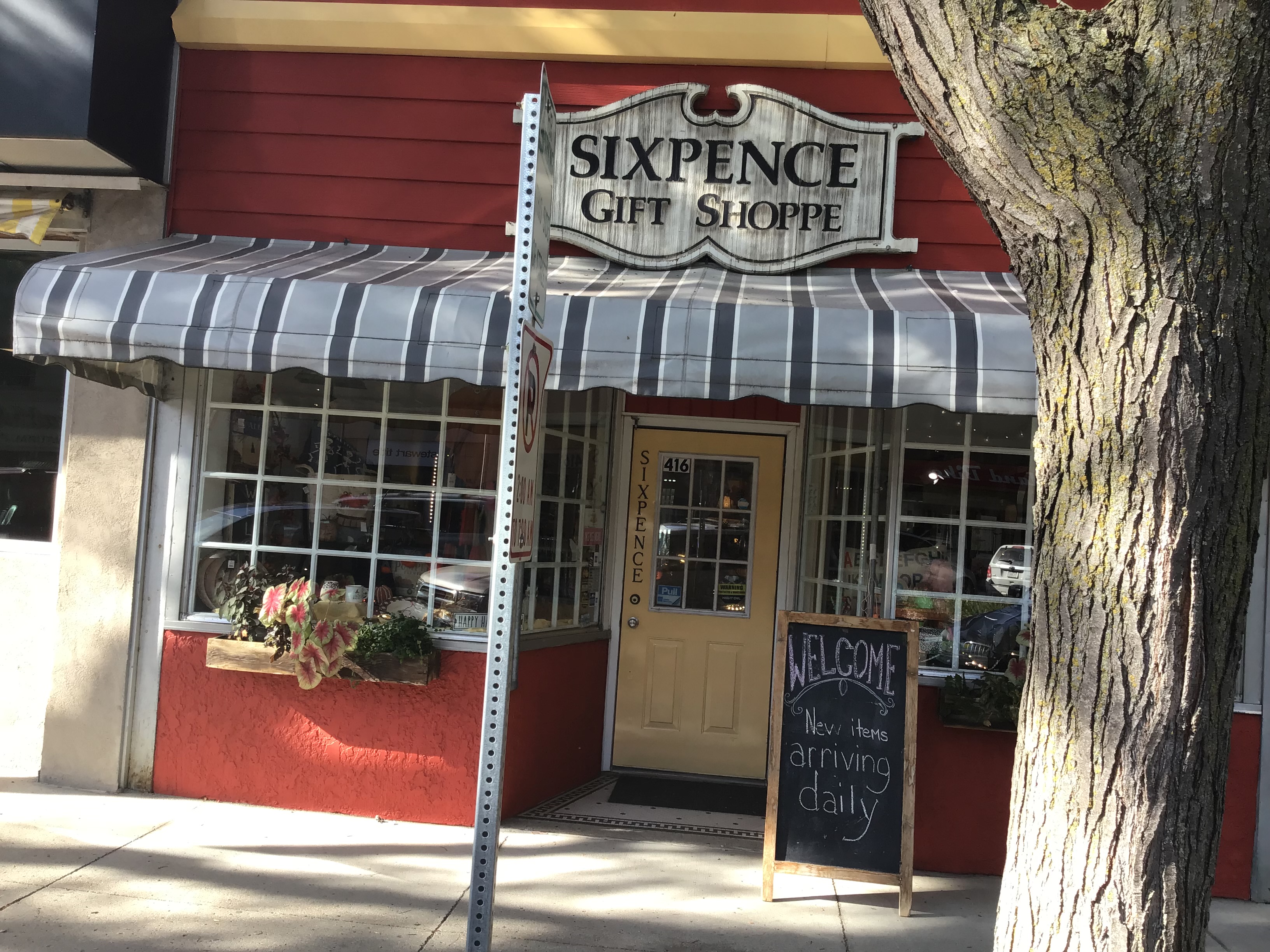 Outside view of Sixpence ltd..