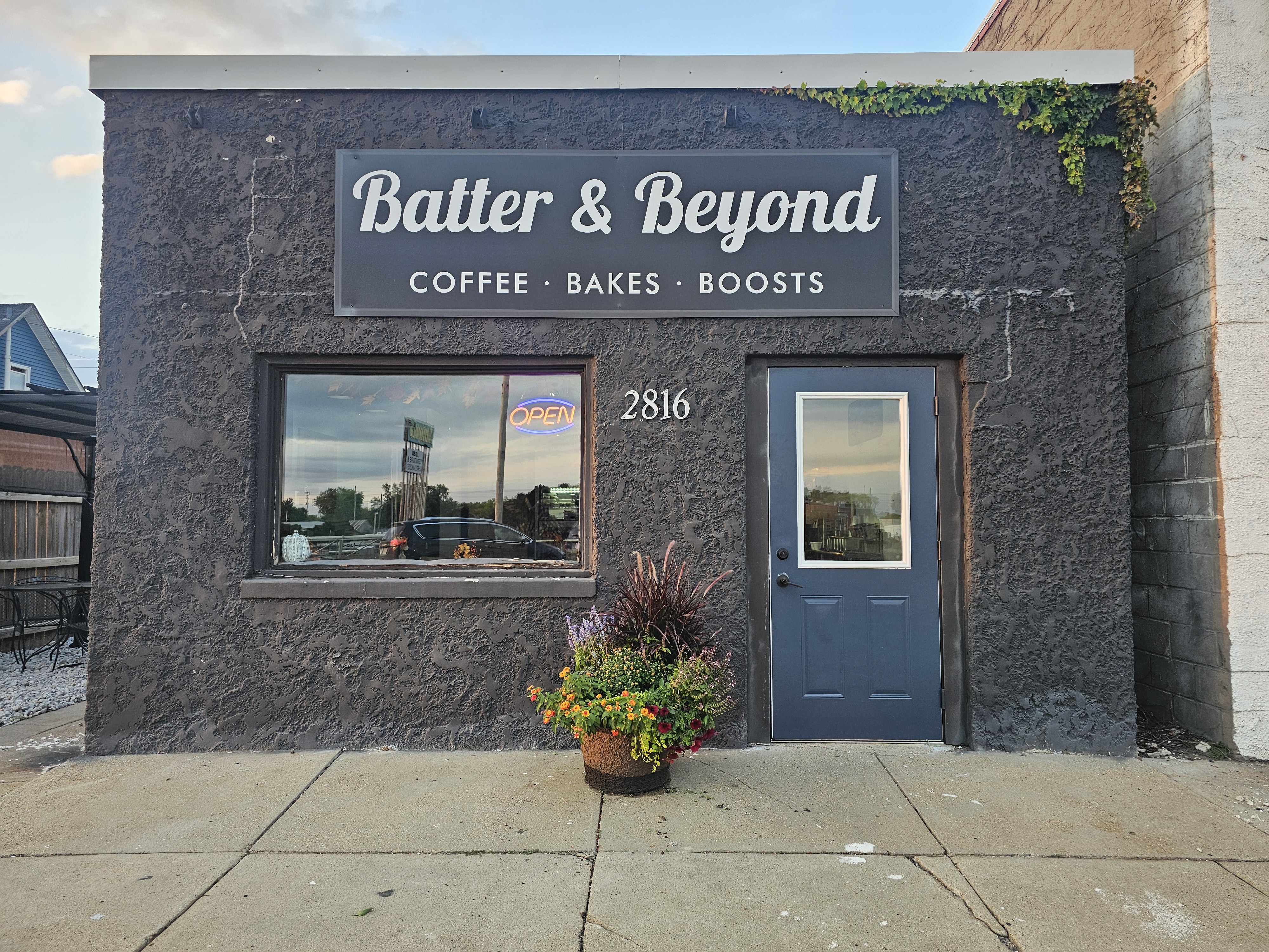 Outside view of Batter & Beyond.