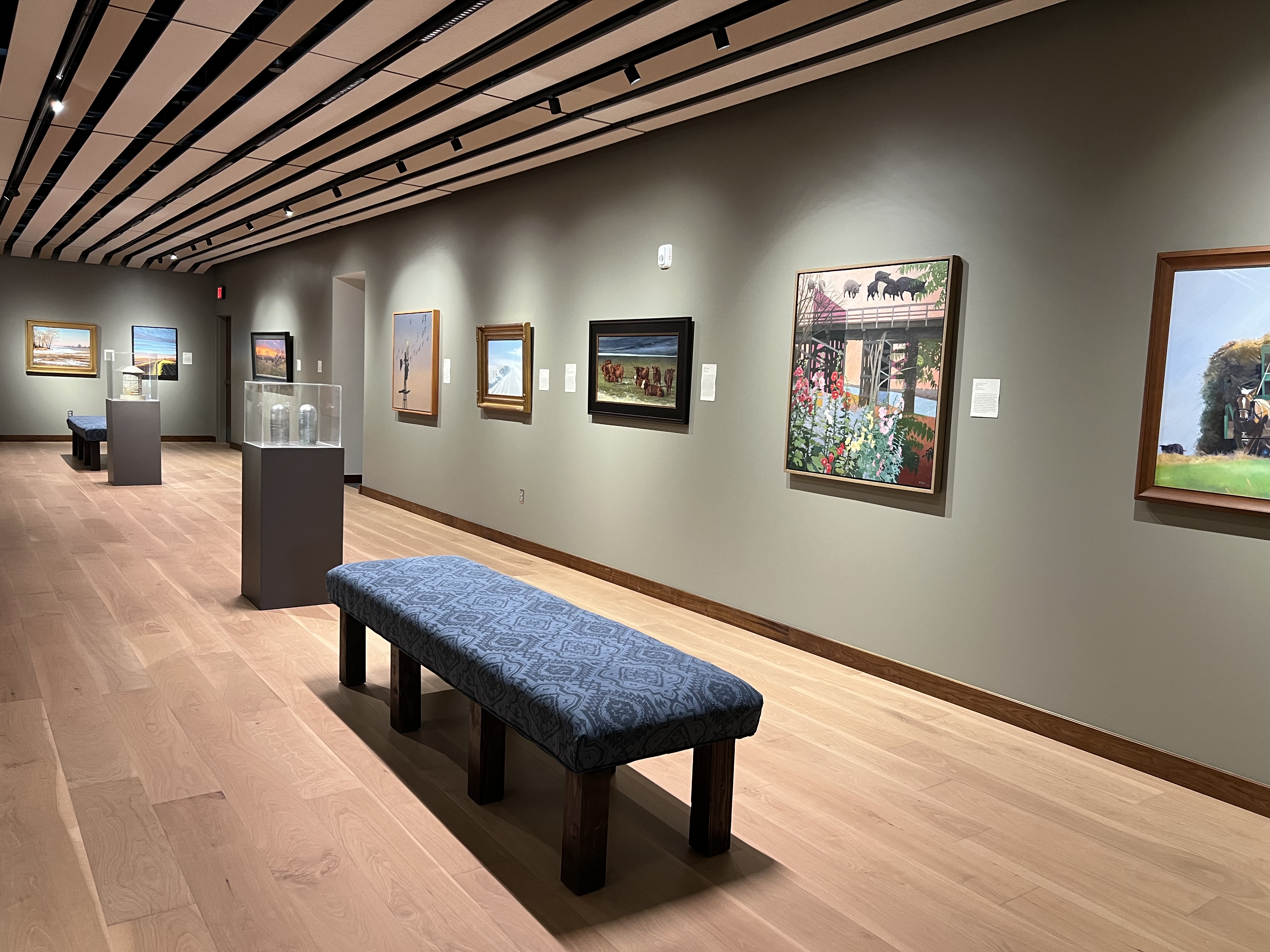 Art on display.