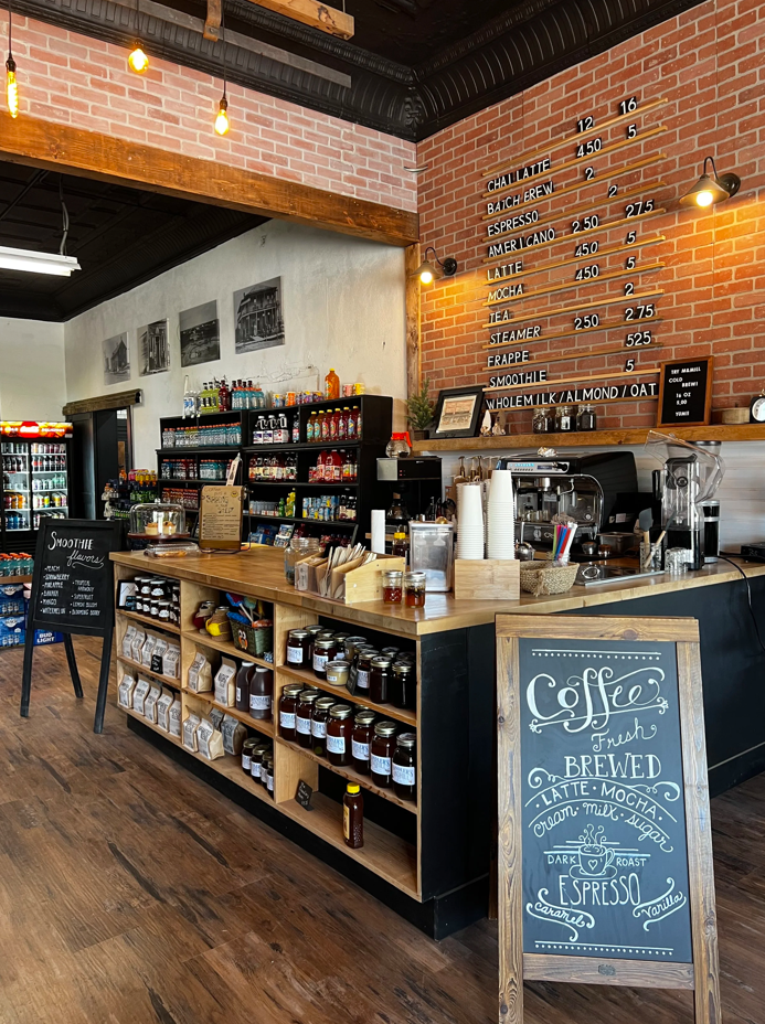 Front order station inside The Market and Mill.