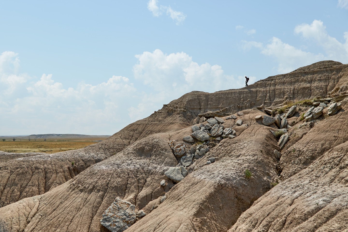 Hiking at Toadstool Geologic Park