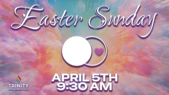 Easter Sunday April 5th at 9:30 AM