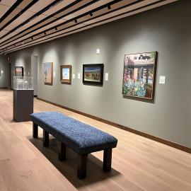 Art on display.