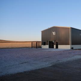 Outside view of Burdette’s Custom Meats.