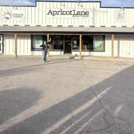 Outside view of The New Leaf/Apricot Lane.