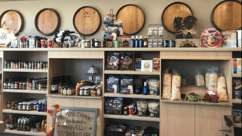 Interior of Grow Nebraska store.